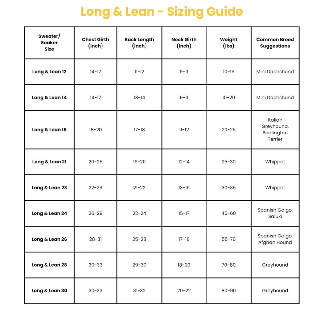 Chilly Dogs Fleece "Sweater" (Standard cut)