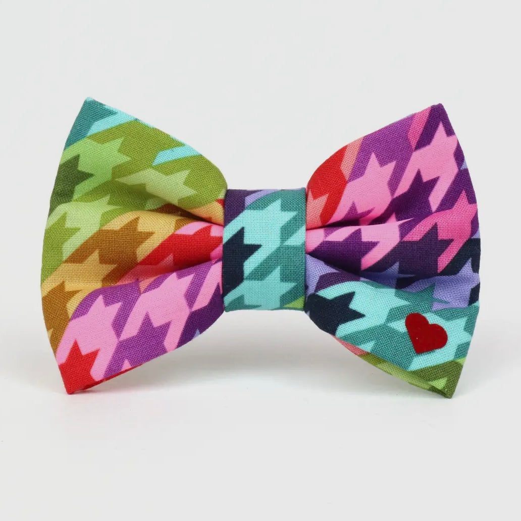 Dubdog Bow Tie - "Tula" (Houndstooth)