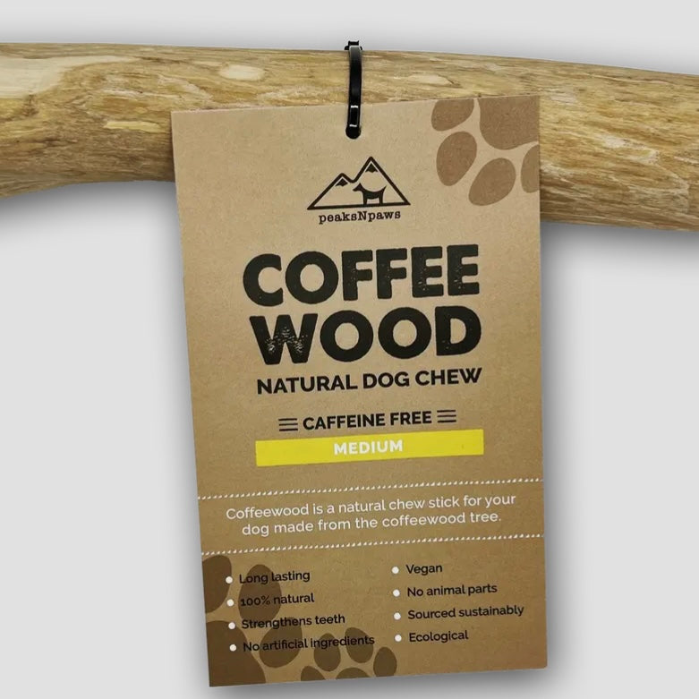 Peaks N Paws Medium Coffee Wood Dog Chew
