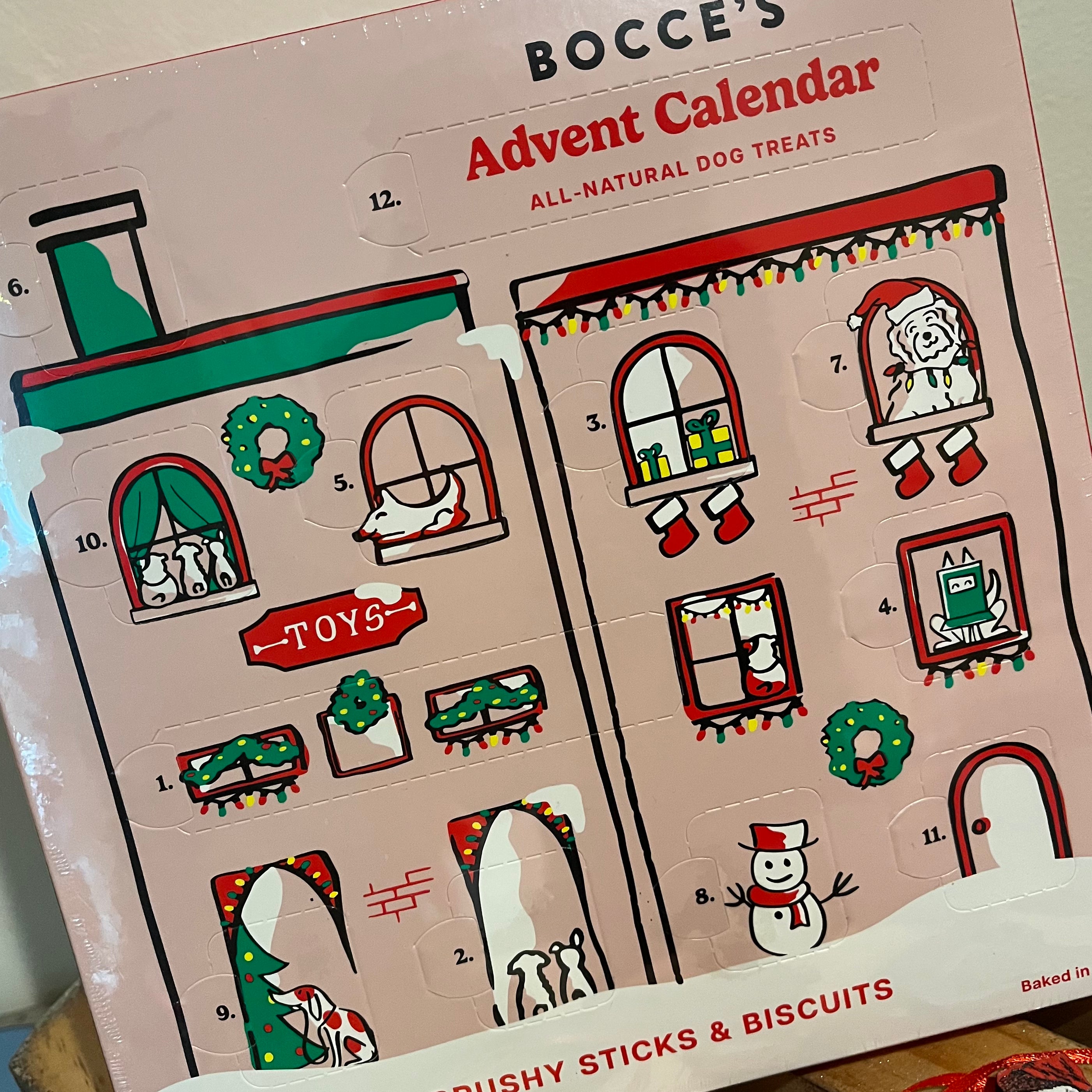 Bocce's Bakery Advent Calendar Houndstooth