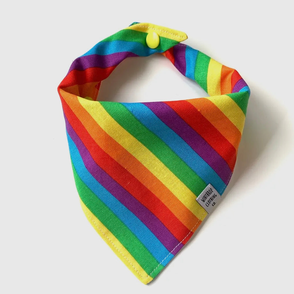 Winthrop Clothing Co. Rainbow Dog Bandana
