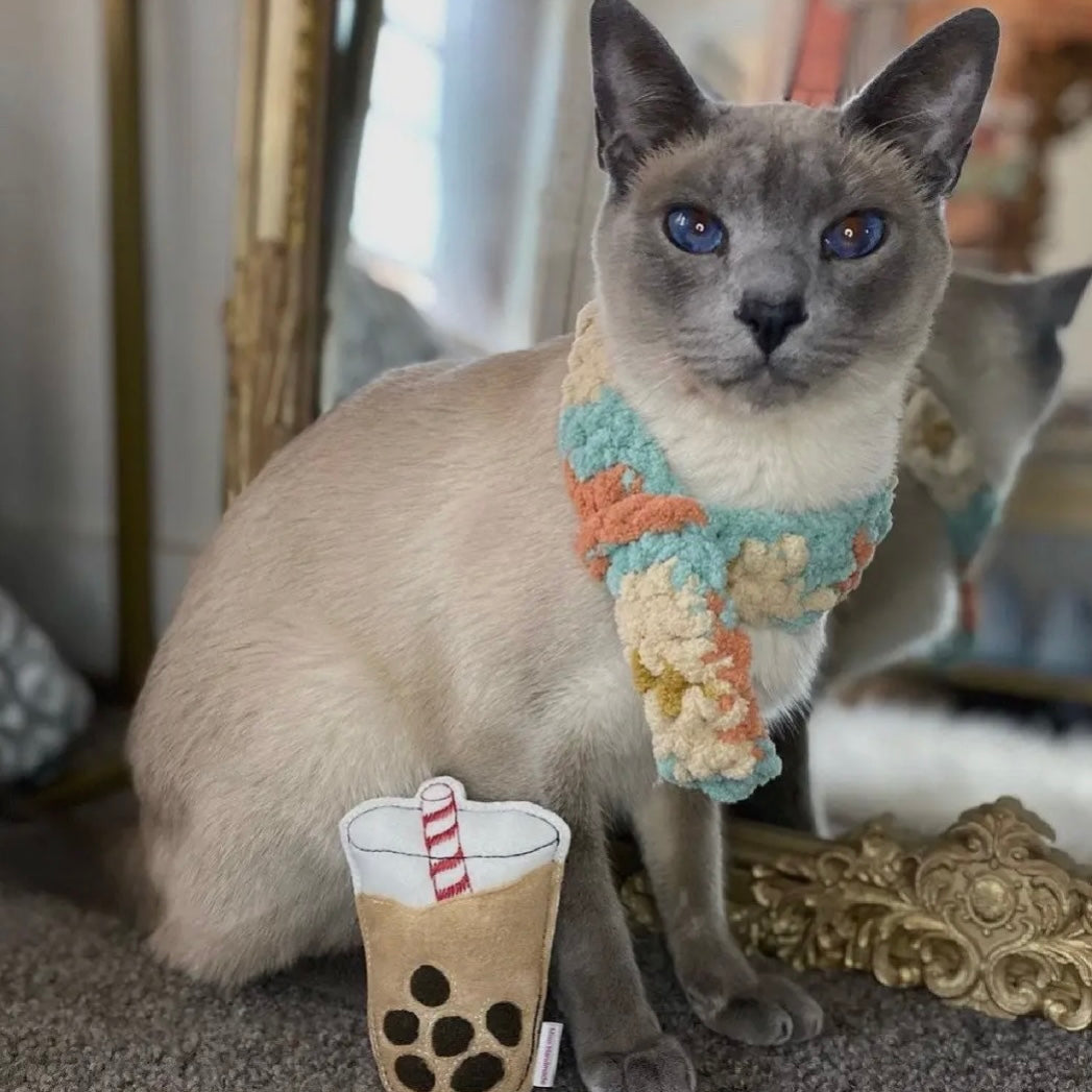 Miso Handmade Bubble Tea Catnip Toy