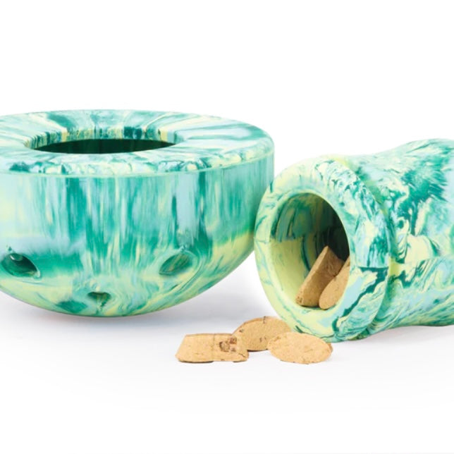 Ruffwear Moss Green Porcini Puzzle Toy/Slow Feeder