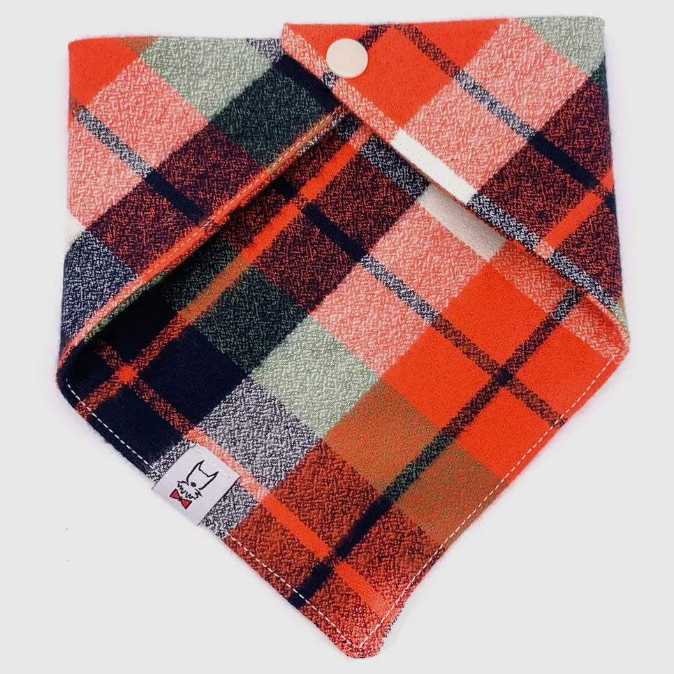 Winthrop Clothing Co. Willow Plaid Dog Bandana