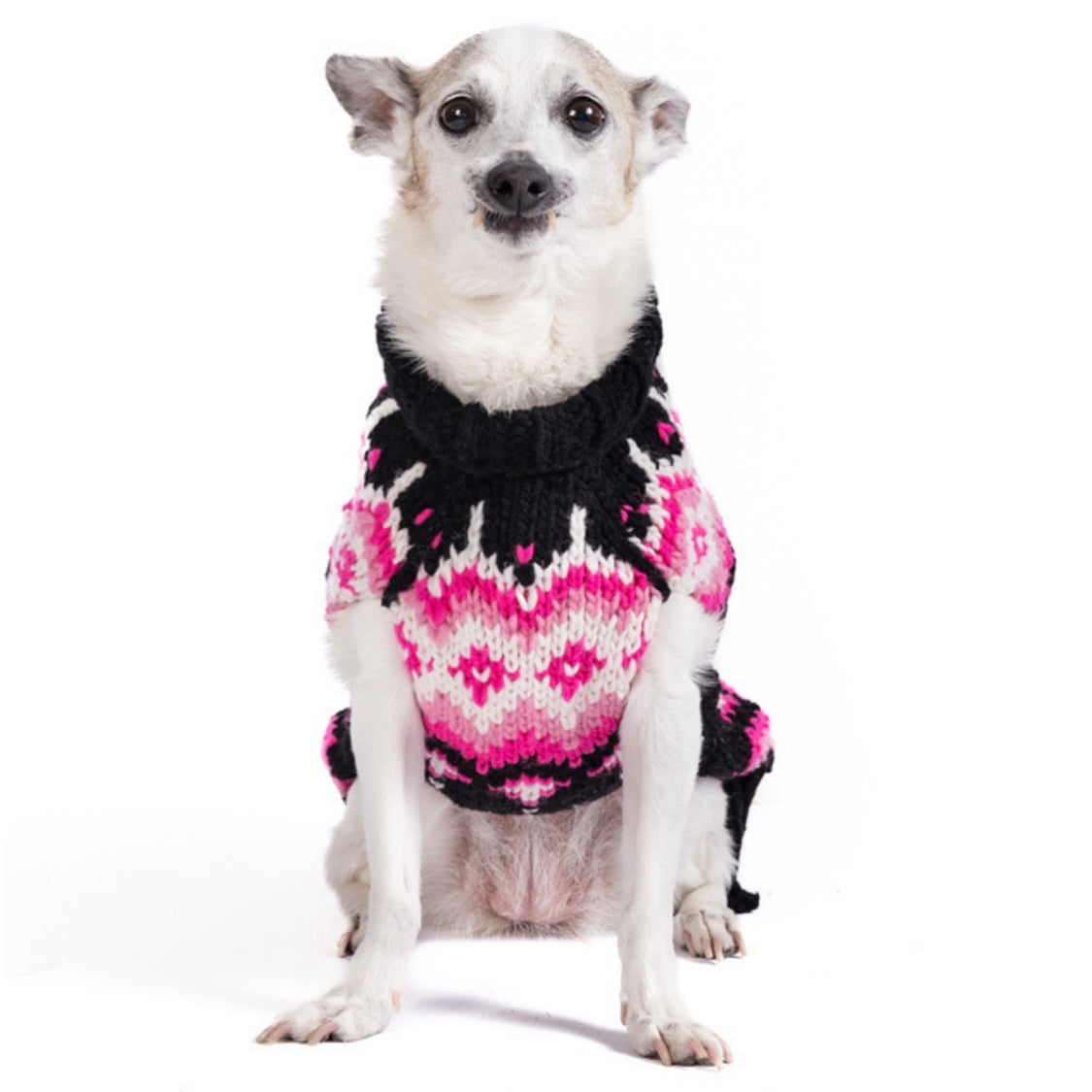 Chilly Dog Sweaters Arctic Pink Sweater