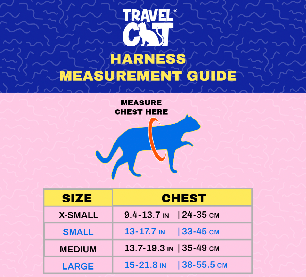 Travel Cat Harness + Leash Set
