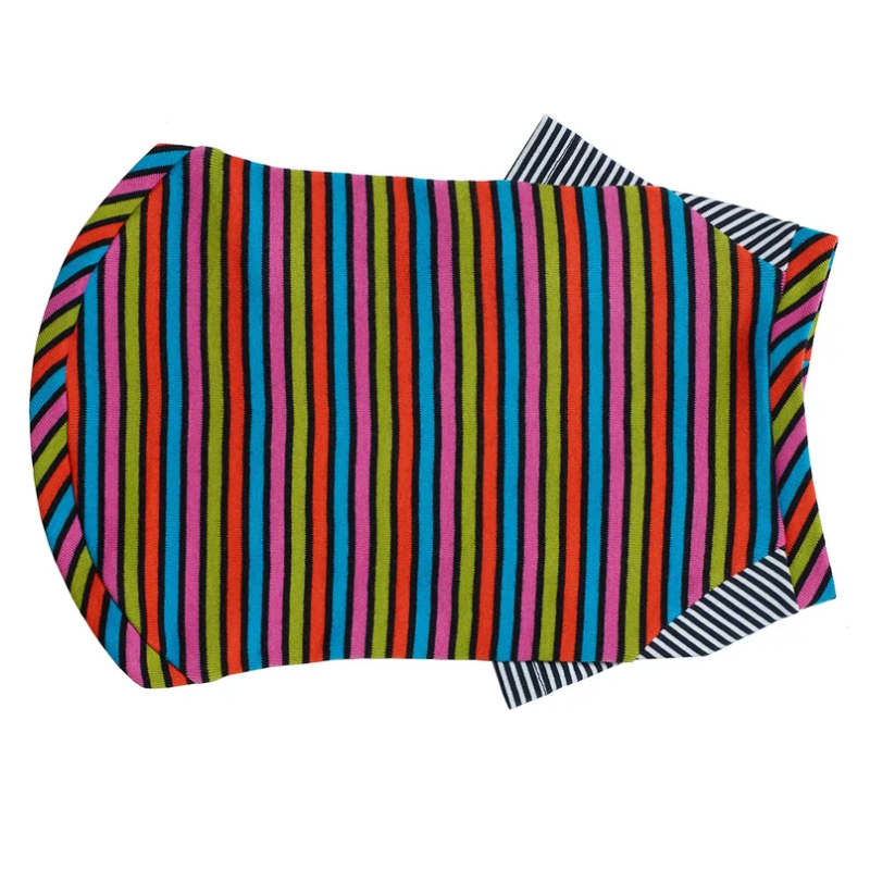 Ware of the Dog Striped Tee Shirt