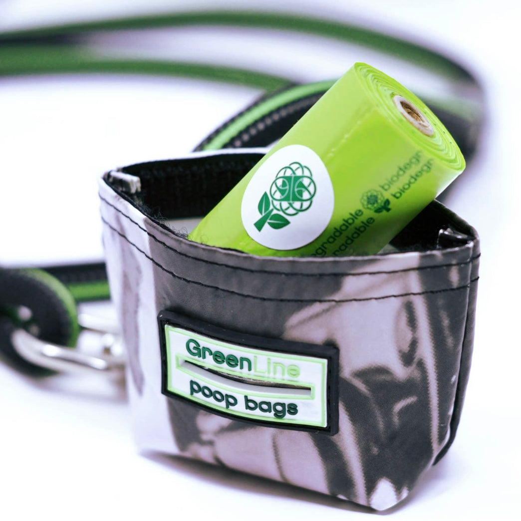 Green Line Banner Bag Poop Bag Dispenser