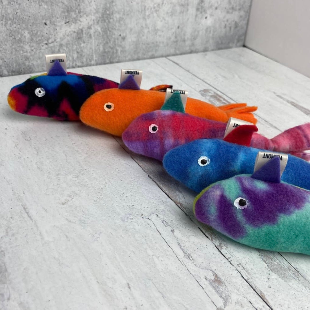 Simply B Vermont Jack the One-Eyed Catfish Cat Toy