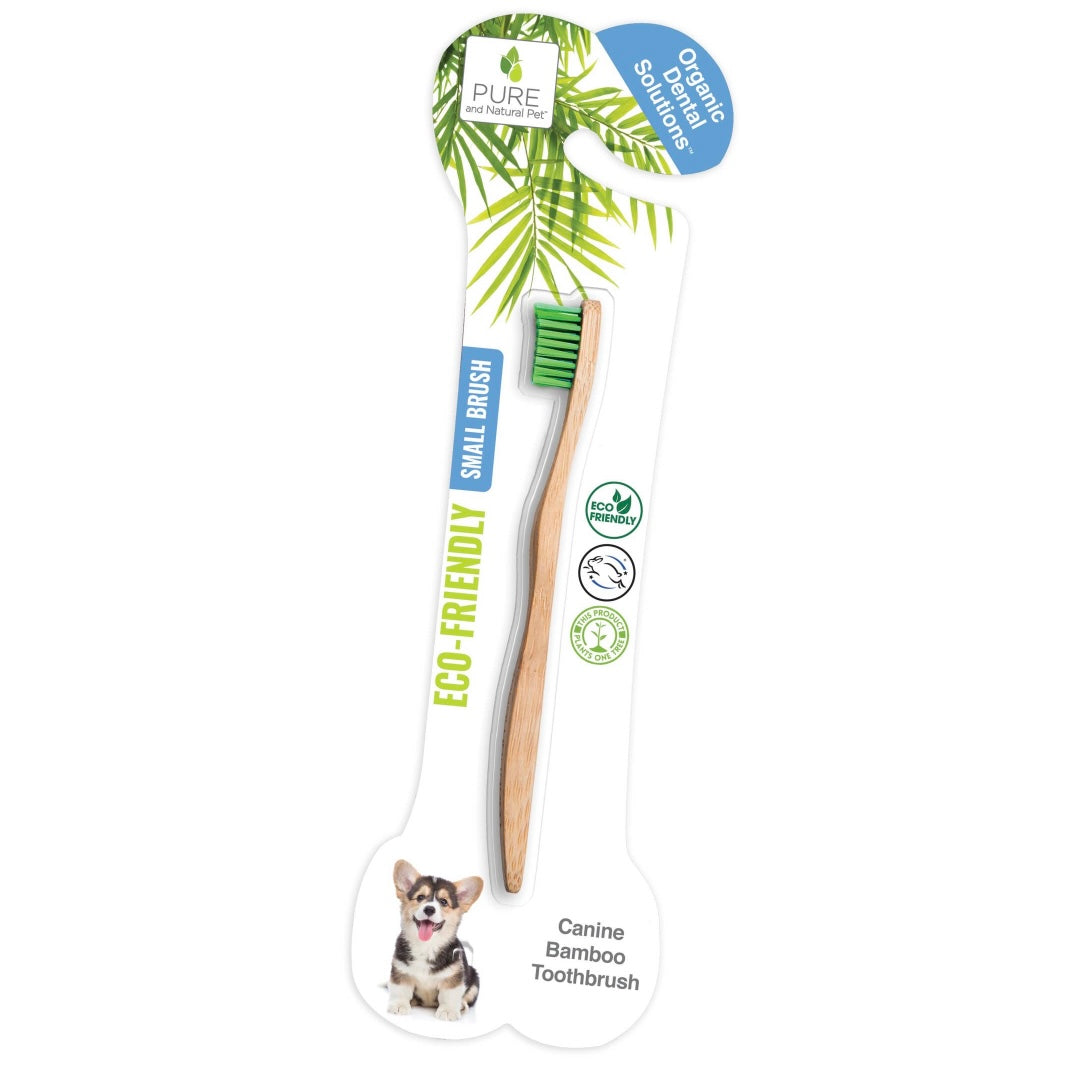 Pure and Natural Pet Bamboo Toothbrush