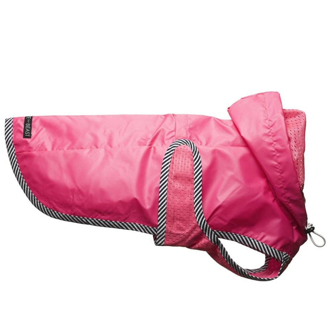 LoveThyBeast Colorblock Nylon Rain Jacket