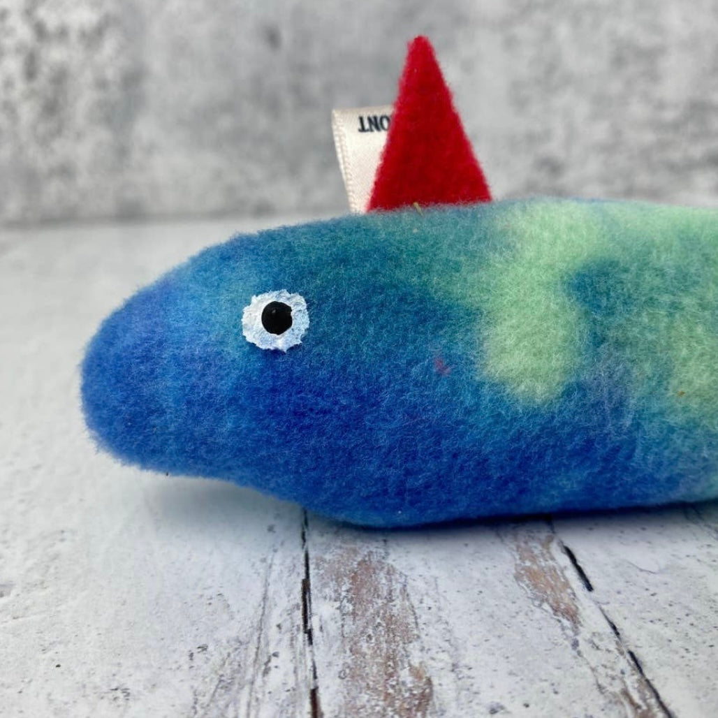 Simply B Vermont Jack the One-Eyed Catfish Cat Toy