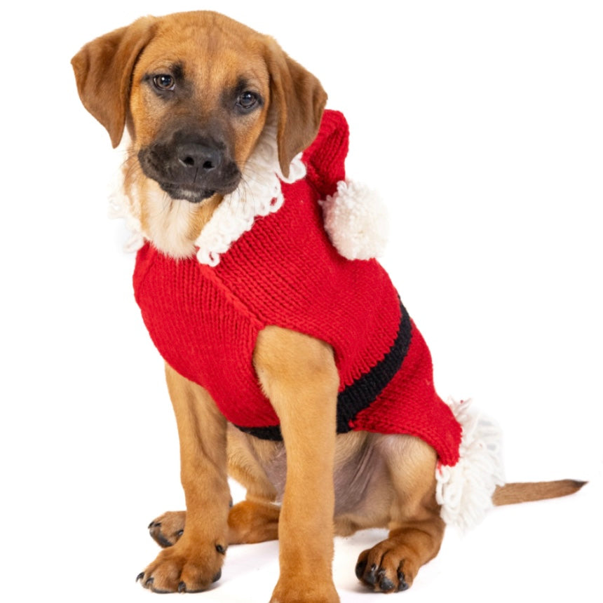 Chilly Dog Sweaters Santa Sweater