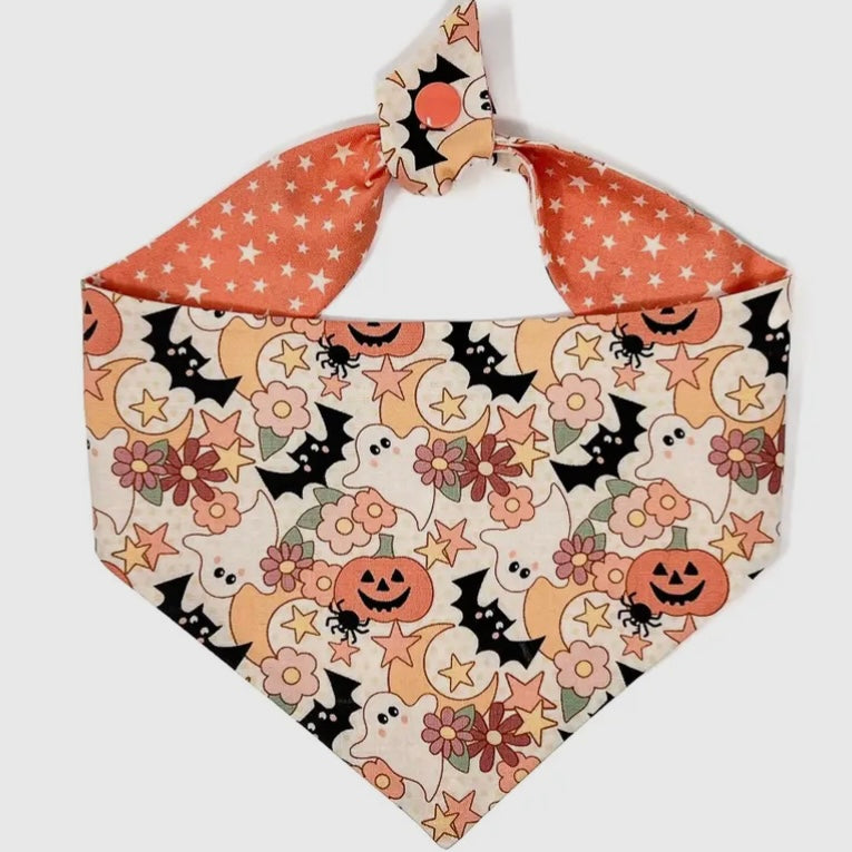 Winnie and the Hound Boho Halloween Bandana