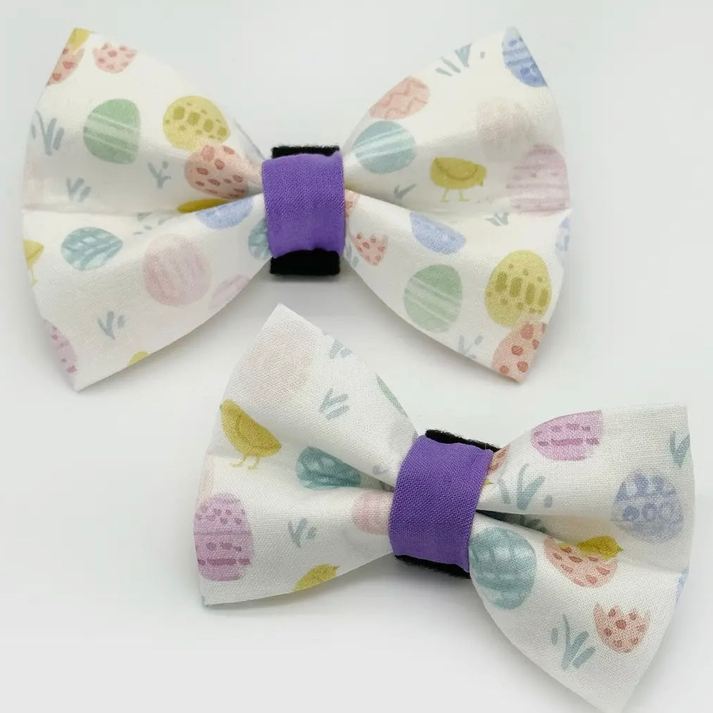 Winthrop Clothing Co. Easter Eggs Dog Bow Tie