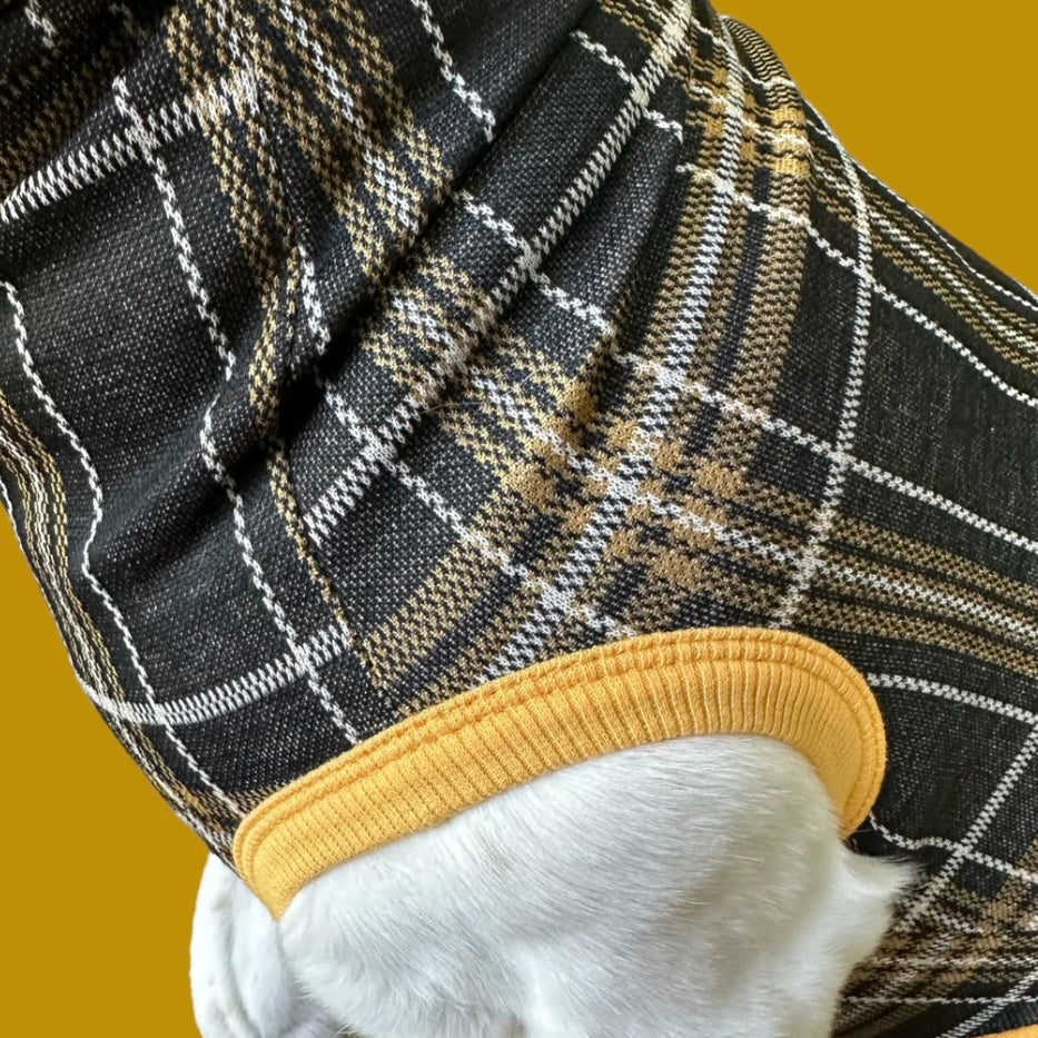 Long Dog Clothing Mustard Hoodie