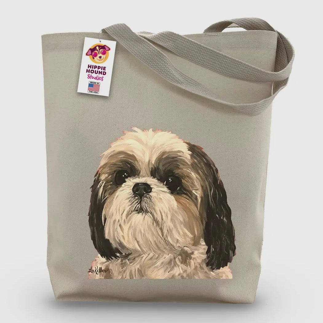 Hippie Hound Tote Bag