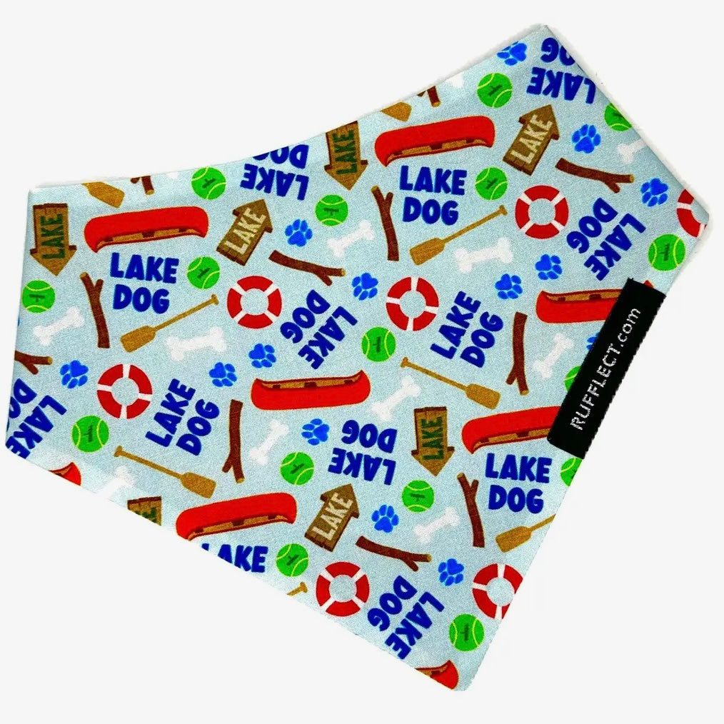 RUFFLECT Lake Dog Bandana