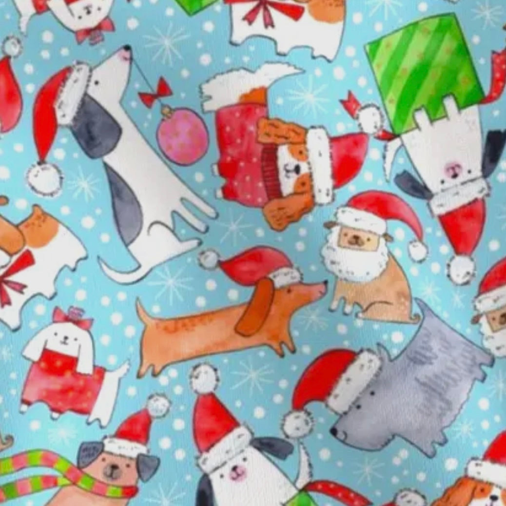 RUFFLECT Holiday Party Pups Dog Bandana