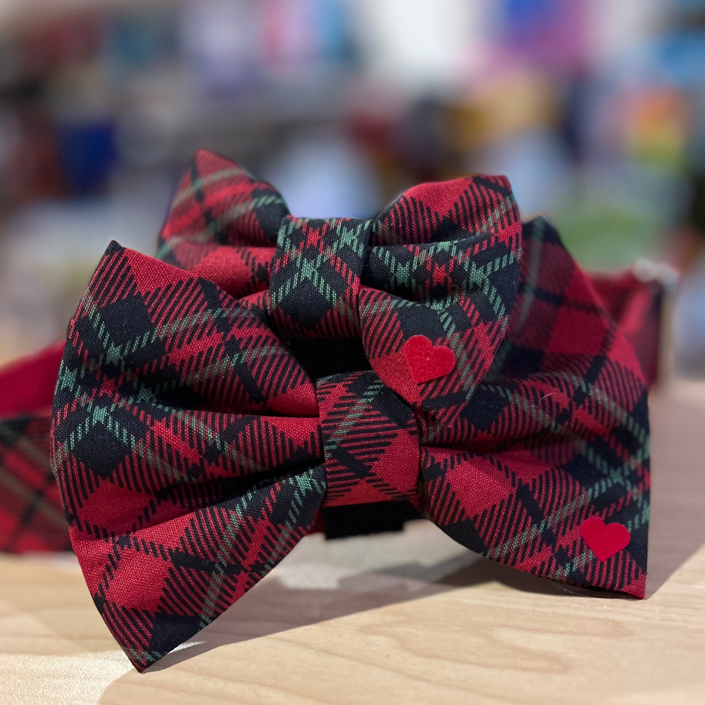 Winter Holiday DubDog Designs Bow Tie and Collar