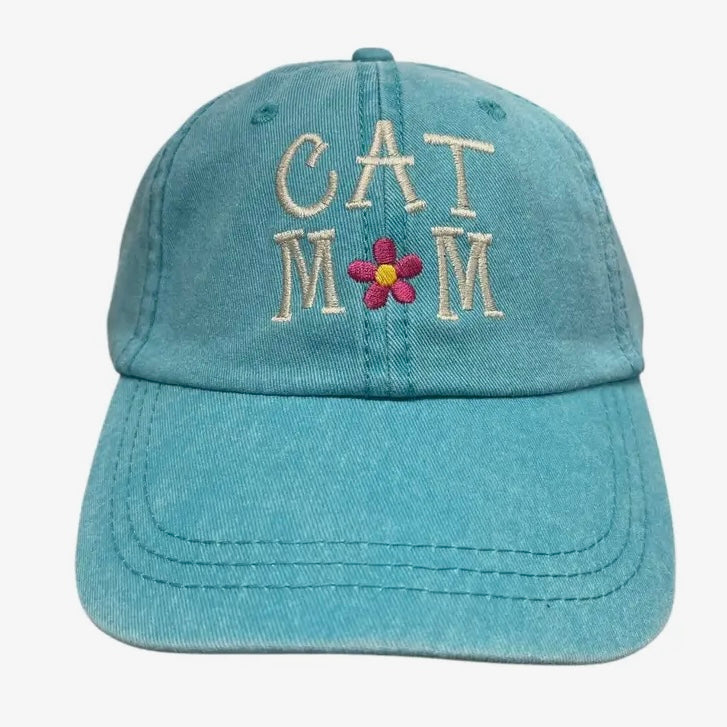 Tug Tees Cat Mom Baseball Hat