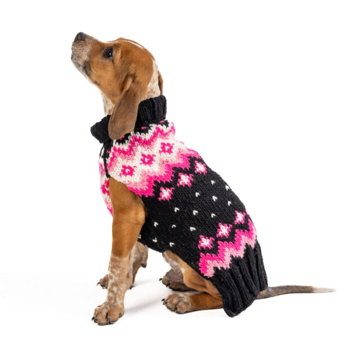 Chilly Dog Sweaters Arctic Pink Sweater