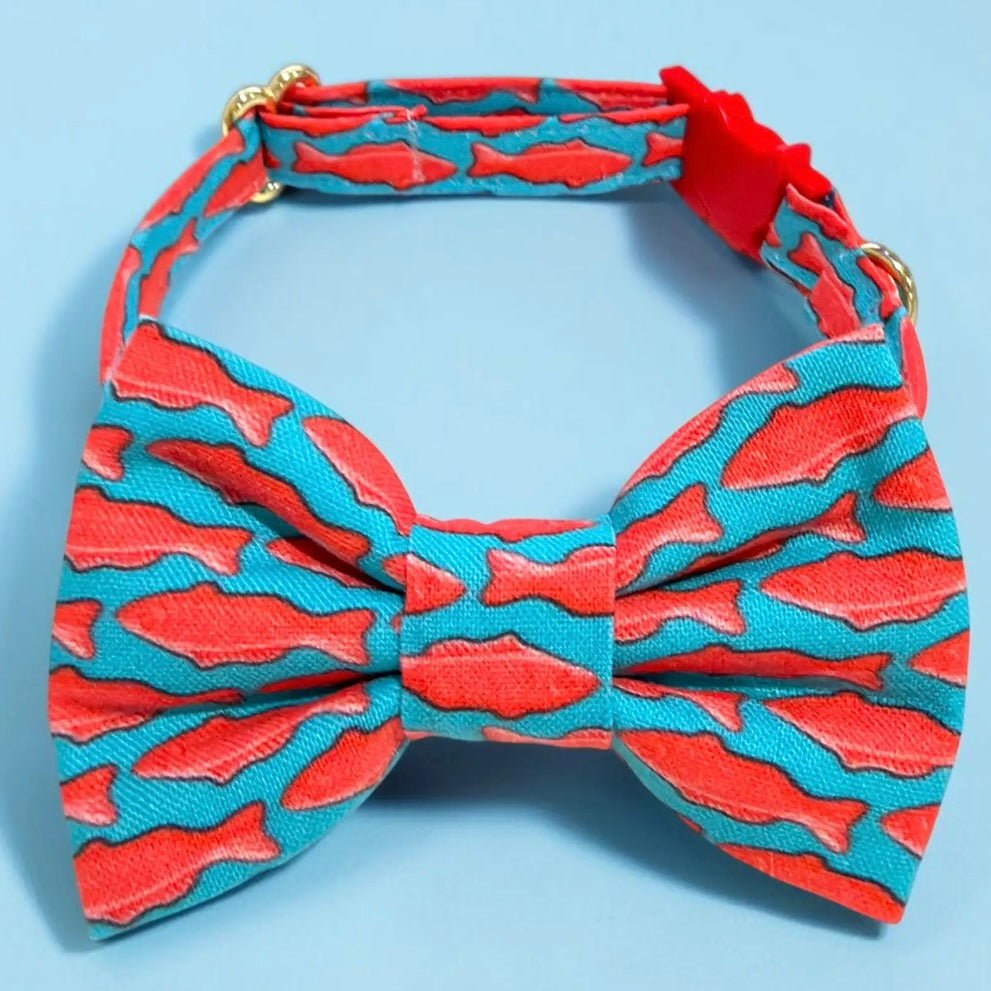 Whiskers Crafts Cat Collar and Bow Tie: Swedish Fish