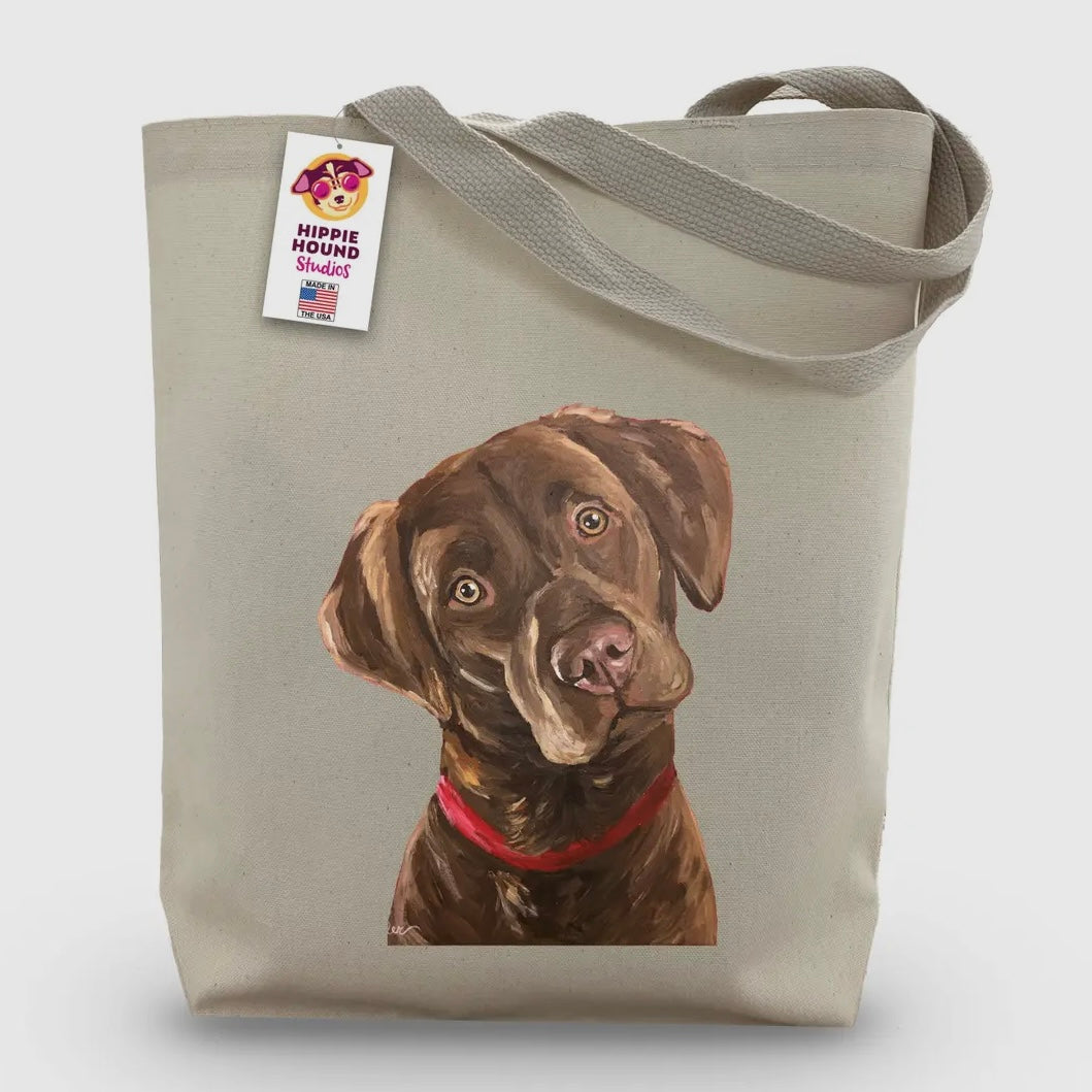 Hippie Hound Tote Bag
