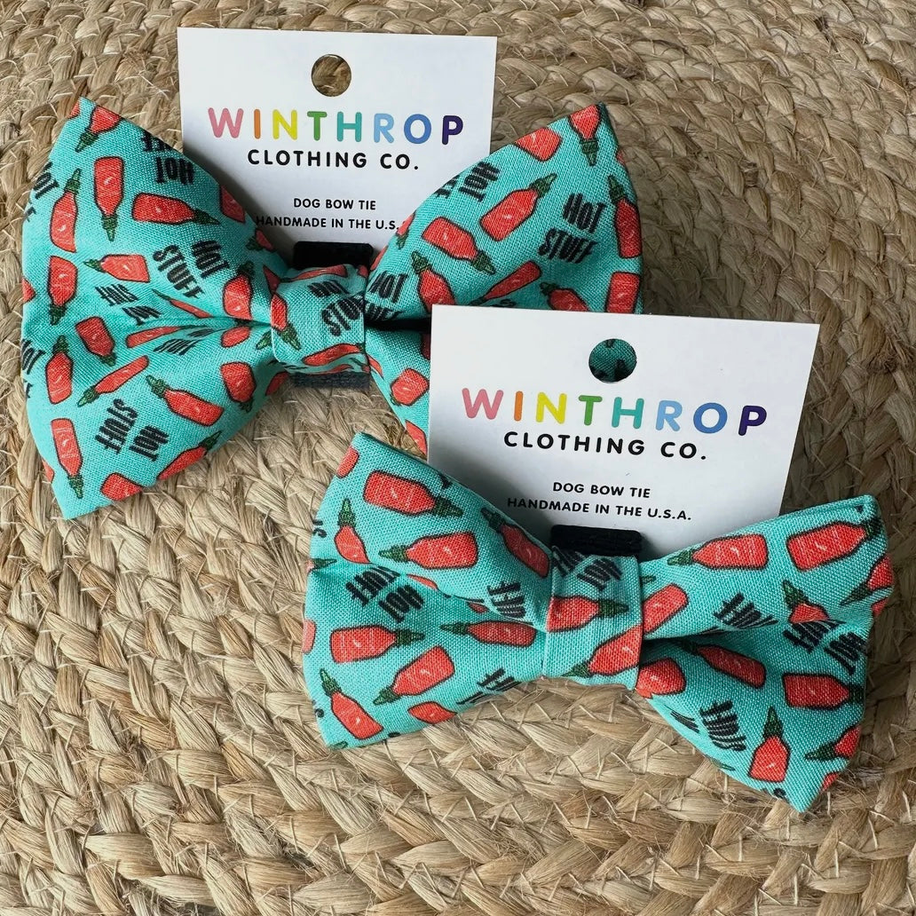 Winthrop Clothing Co. Hot Stuff Dog Bow Tie