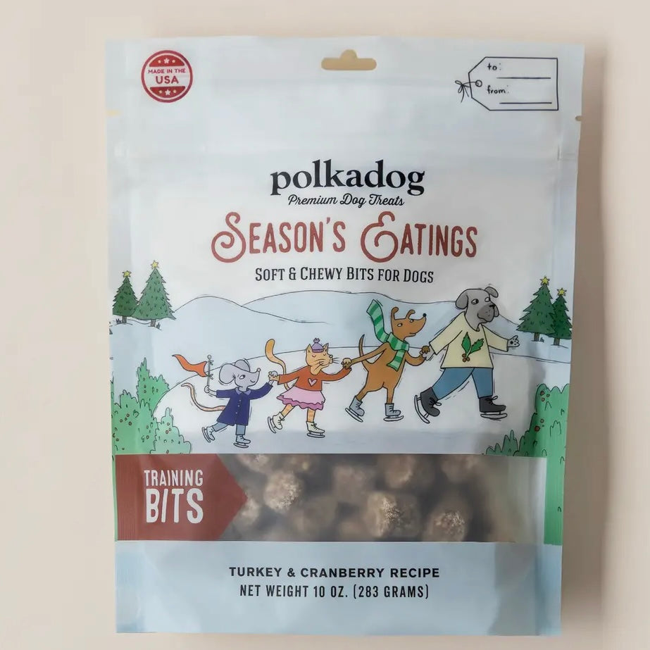 Polkadog Seasons Eatings Holiday Pouch