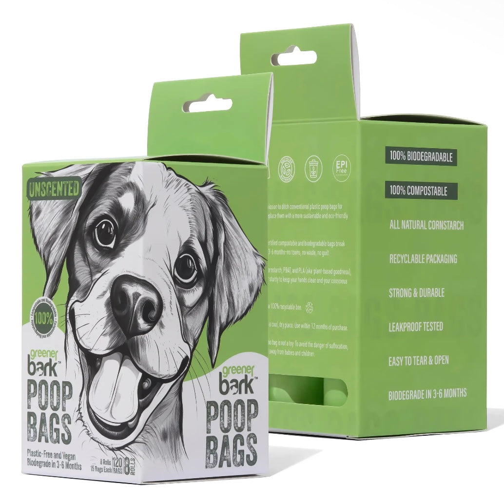 Greener Bark Poop Bags Rolls