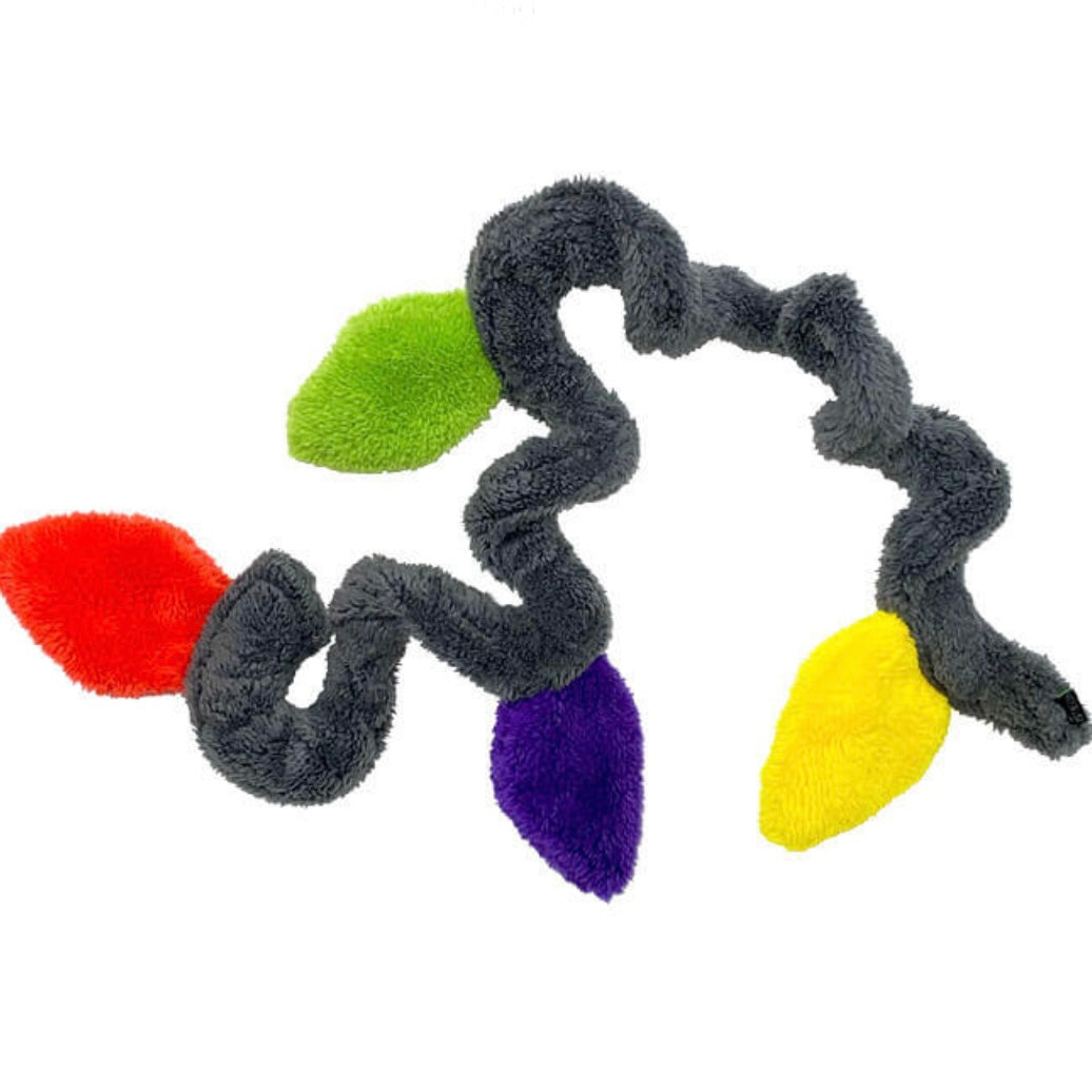Springy String Duraplush Holiday Springy String of Lights – Houndstooth