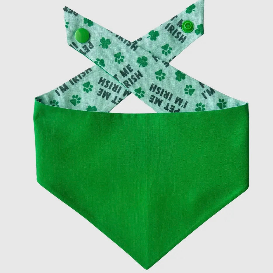 Winnie and the Hound "Pet Me I'm Irish" Bandana