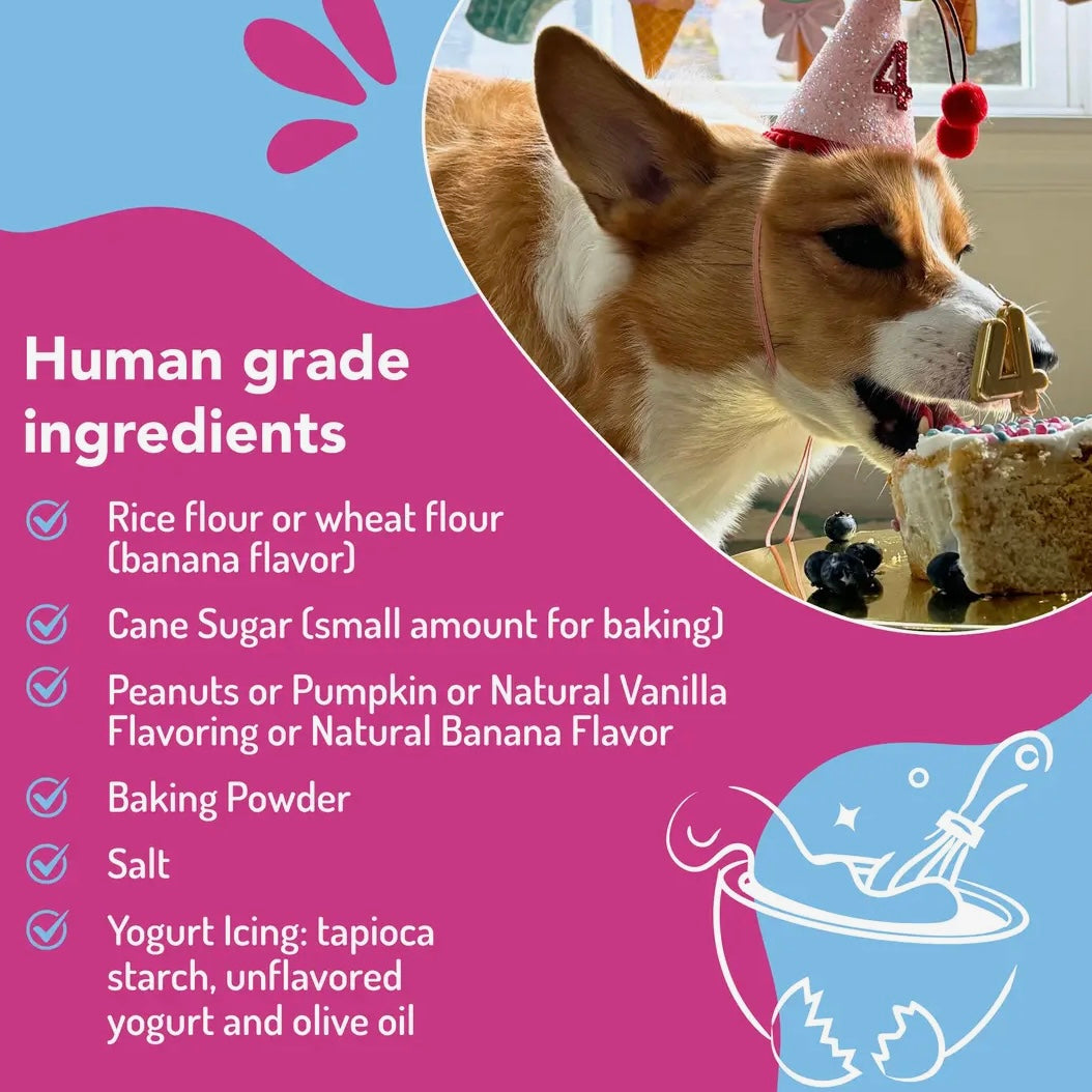 Puppy Cake Birthday Cake Mix