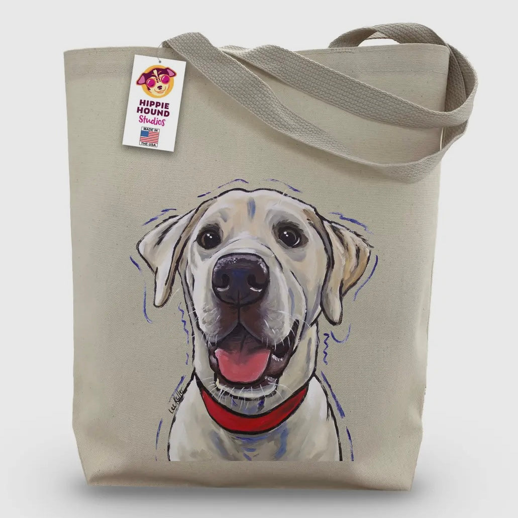Hippie Hound Tote Bag