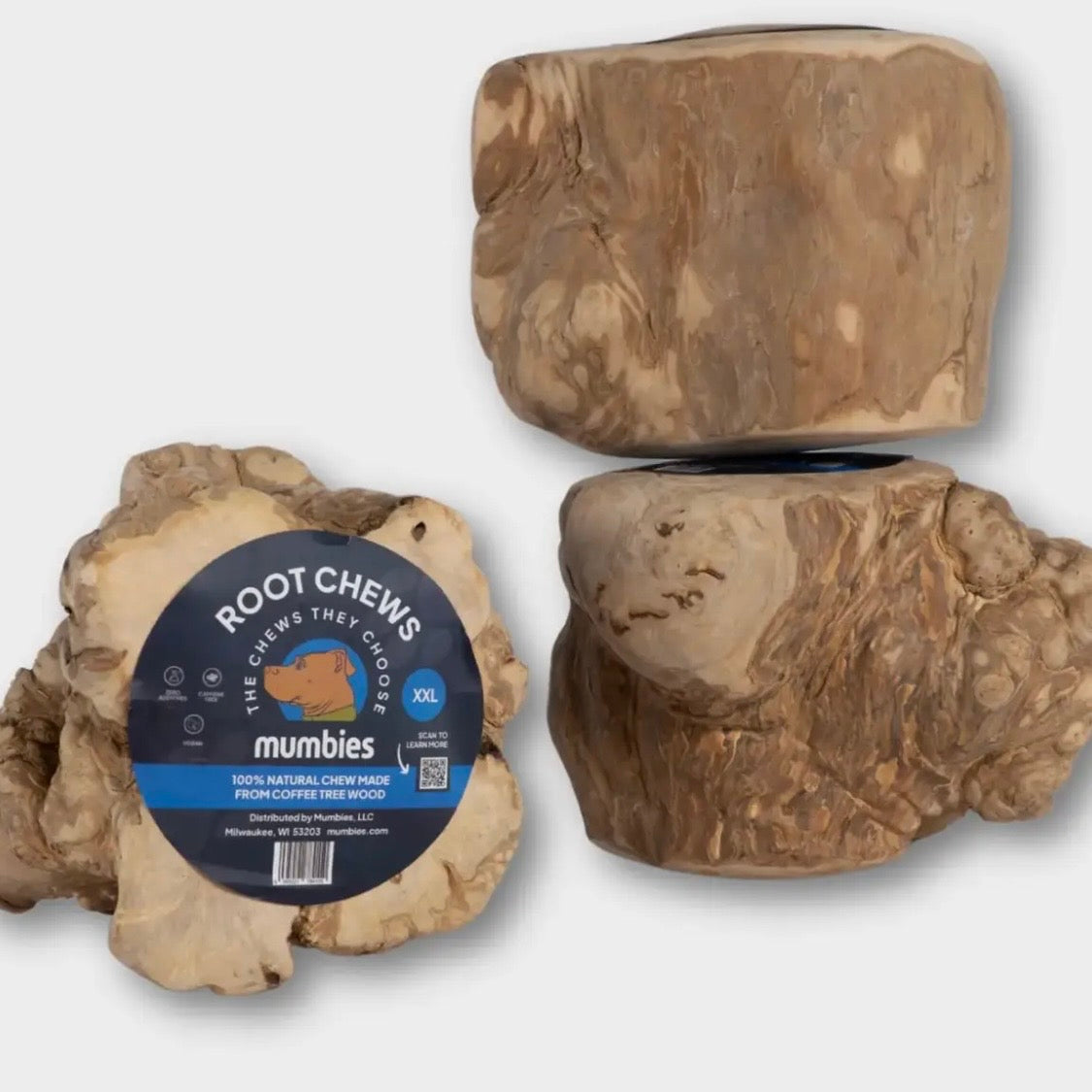 Mumbies Coffee Wood Root Dog Chew
