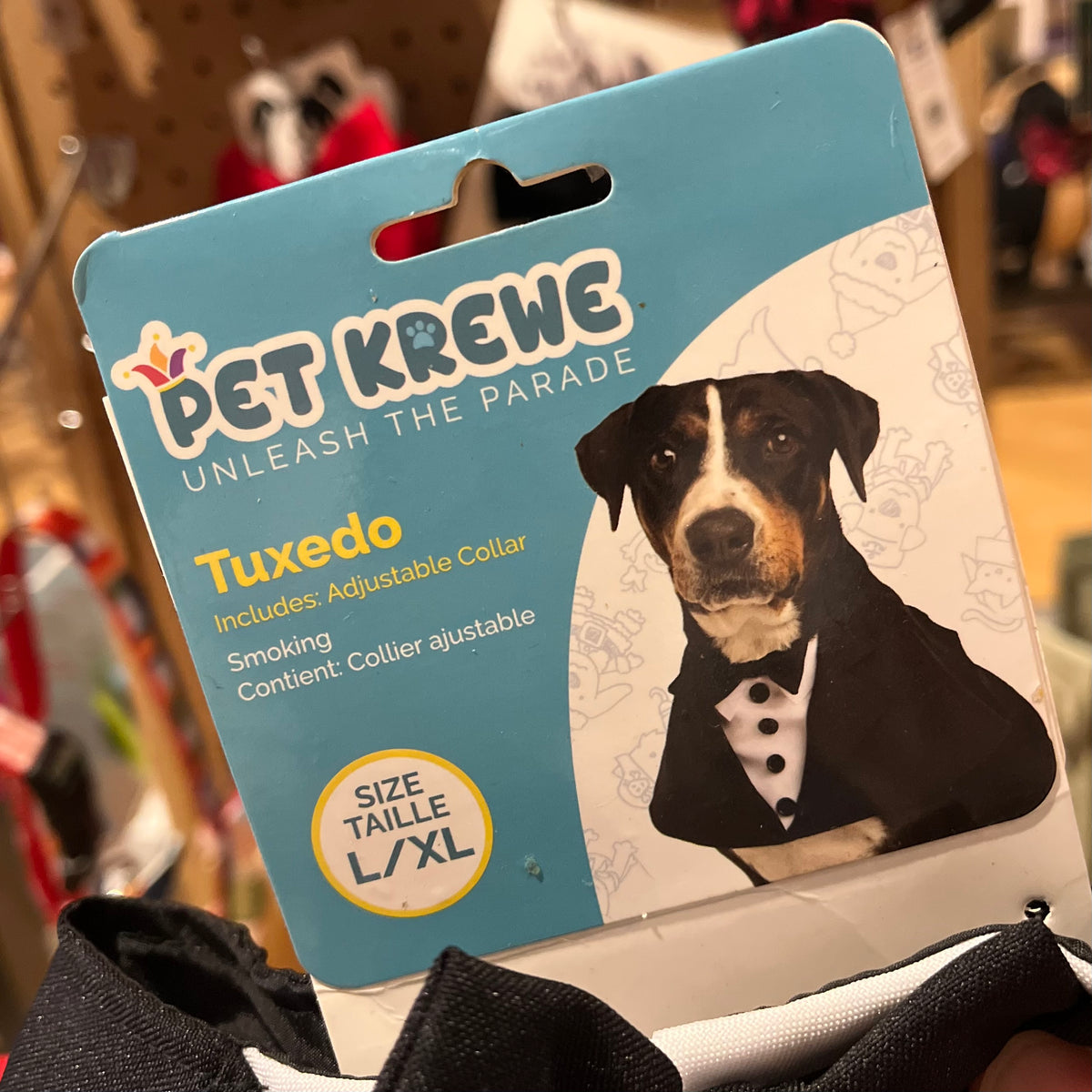 Pet Krewe Tuxedo Collar