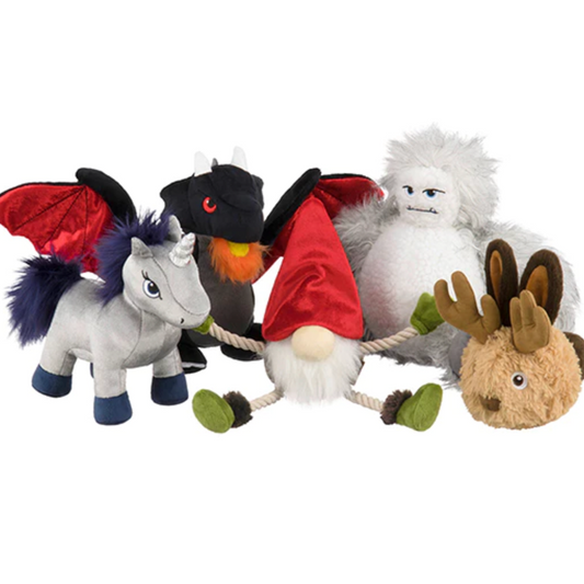 PLAY Mythical Collection Plush Dog Toys
