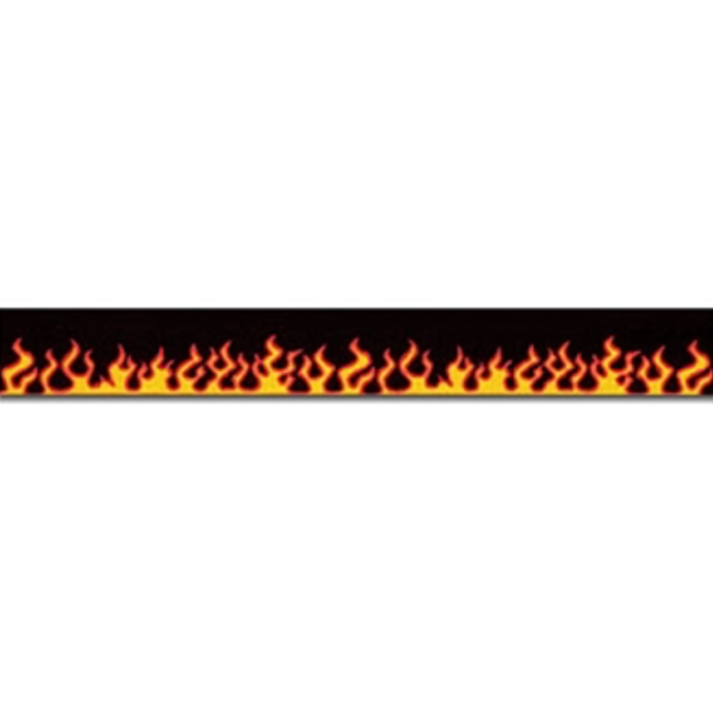 Yellow Dog Designs Red Flames Dog Collar