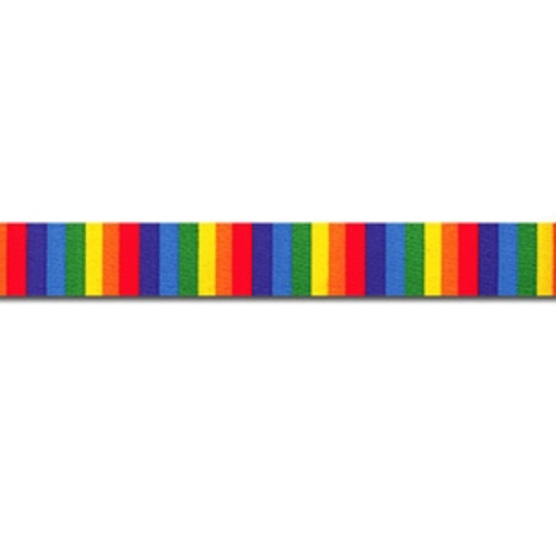 Yellow Dog Designs Rainbow Stripes Collar