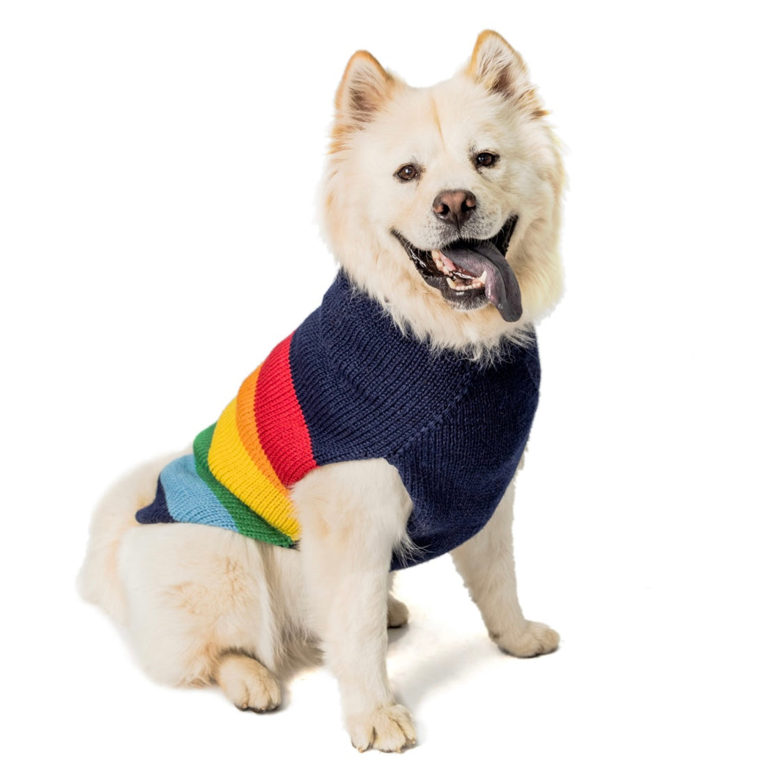 Chilly Dog Sweaters Good Vibes Alpaca Sweater – Houndstooth
