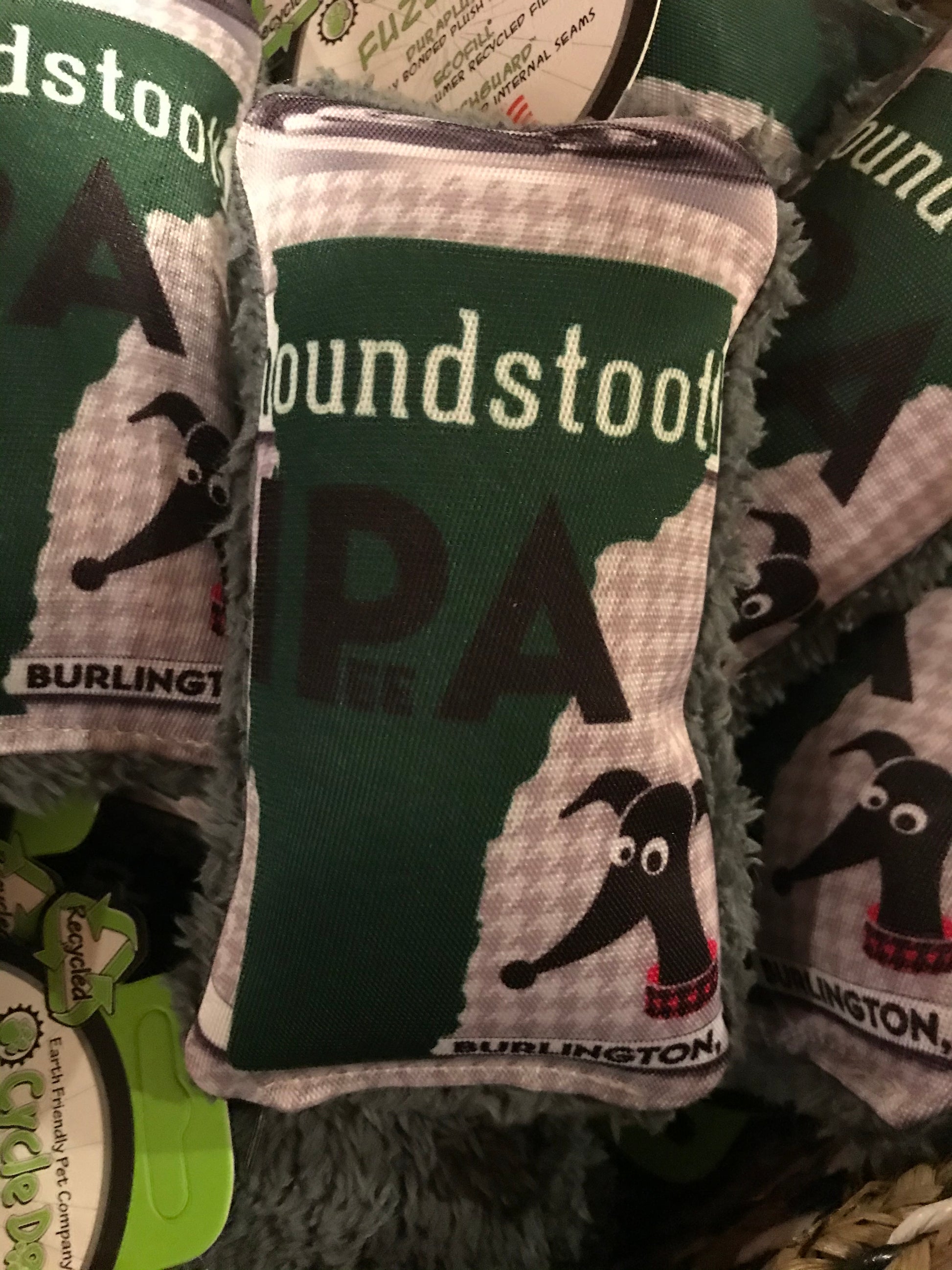 Houndstooth IPA plush toy