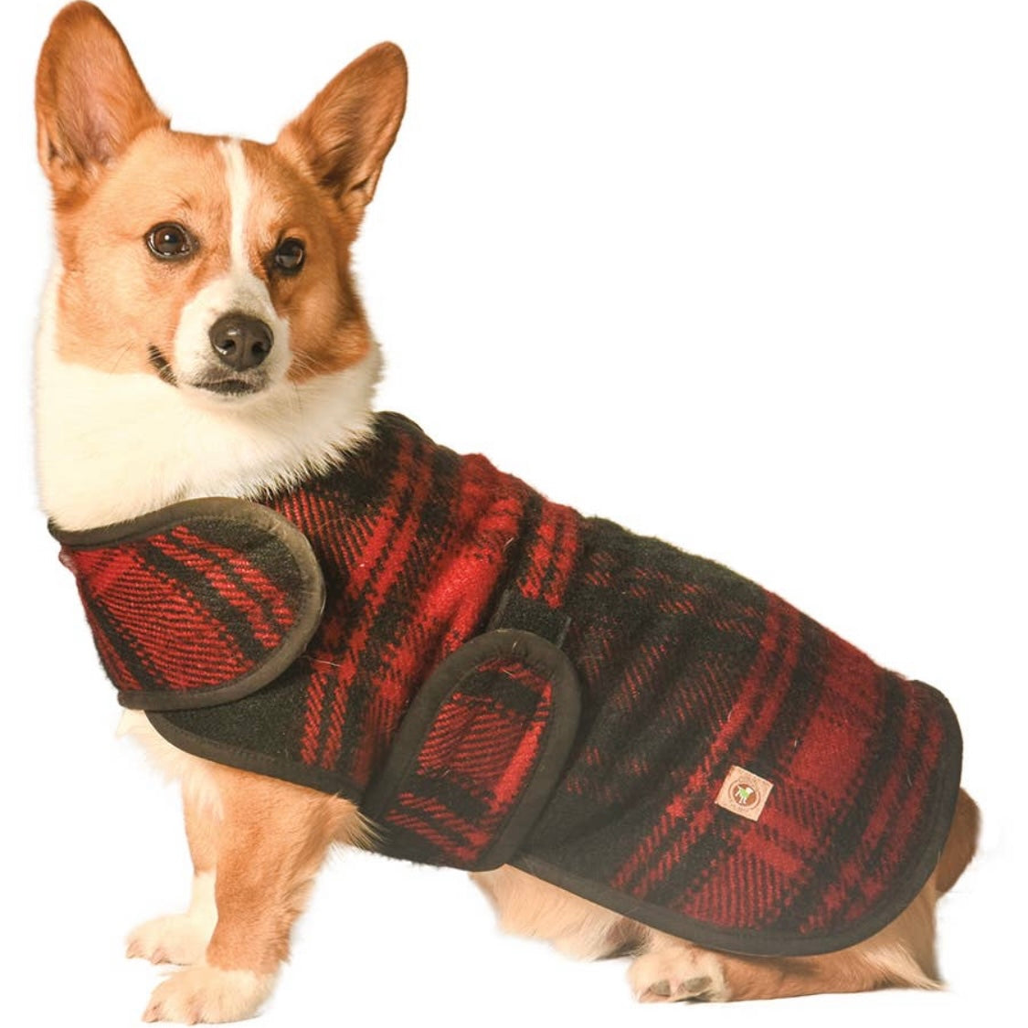 Chilly Dog Sweaters Red Plaid Coat