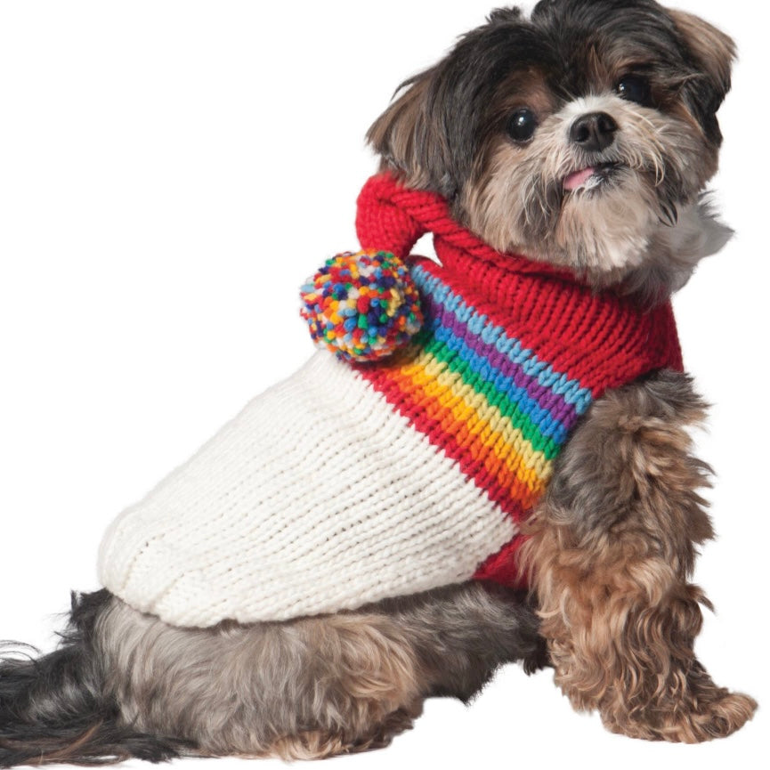 Chilly Dog Sweaters Vintage Ski Hoodie