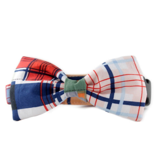 Sophisticated Pup "Mad About Plaid" Bow Tie Collar
