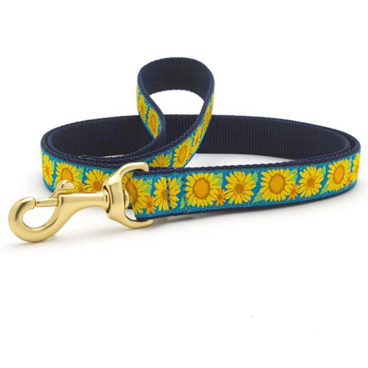 Up Country 6' Bright Sunflower Leash