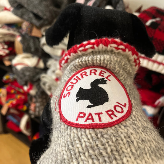 Chilly Dog Sweaters Squirrel Patrol Sweater
