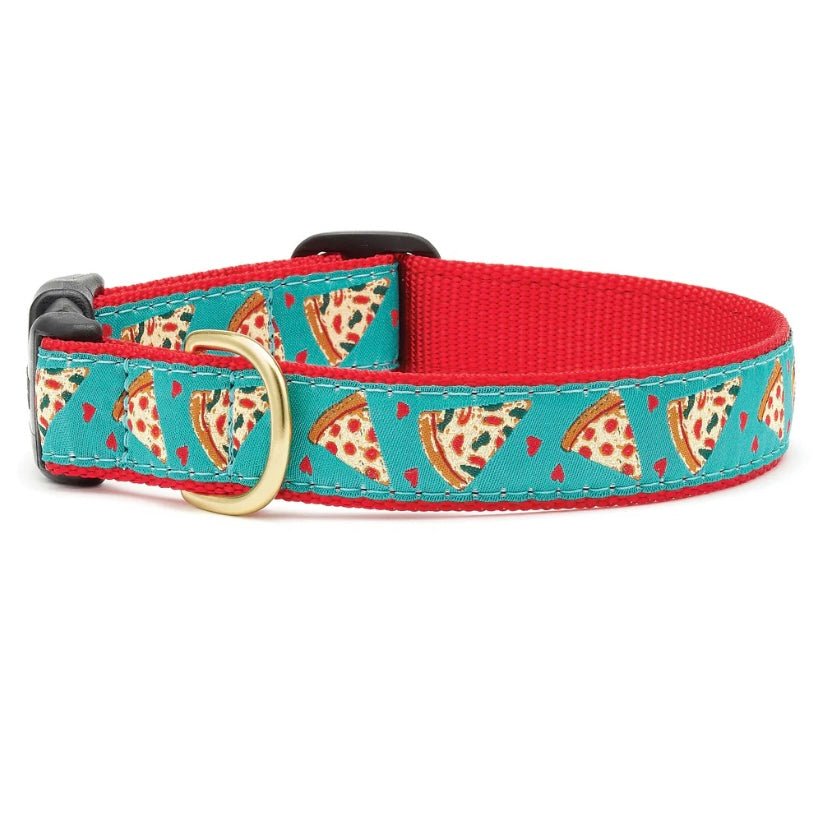 Up Country Pizza Lover Dog Collar