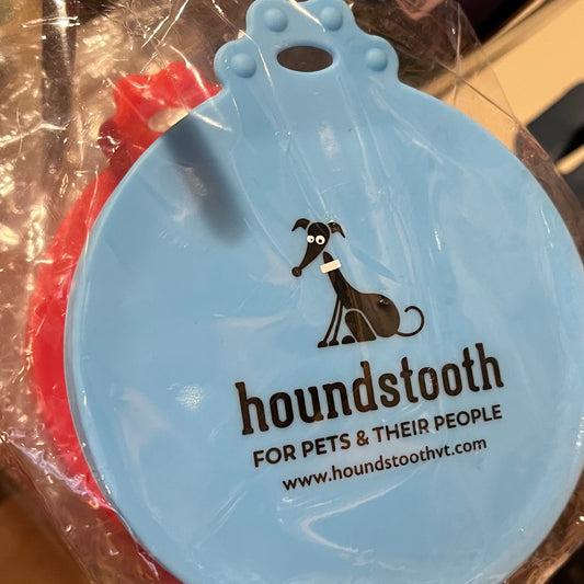 Houndstooth Pet Food Can Cover