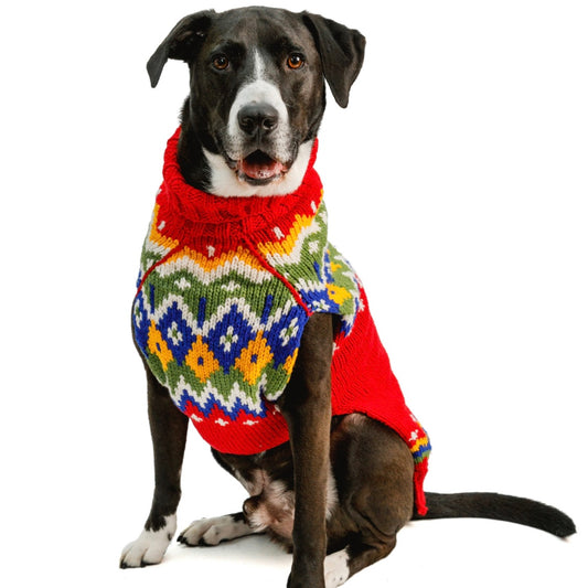 Chilly Dog Sweaters Holiday Fairisle